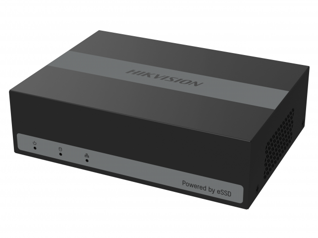 DS-H104EGA(330GB) 4-х канальный гибридный HD-TVI регистратор с встроенным eSSD накопителем и технологией AoC