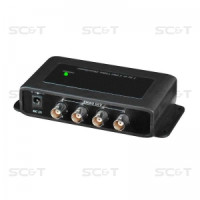 SC&T CD104HD Усилитель-разветвитель видеосигнала HDCVI/HDTVI/AHD