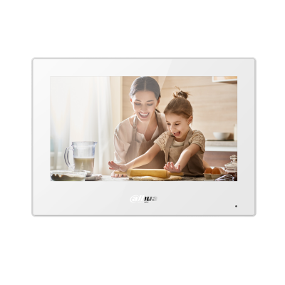 DHI-VTH5321GW-W Монитор видеодомофона IP 7-и дюймовый белый