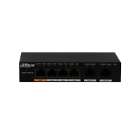 DH-PFS3006-4ET-60 4-портовый неуправляемый коммутатор с РоЕ