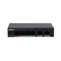DH-PFS3006-4GT-60 4-портовый неуправляемый коммутатор с РоЕ