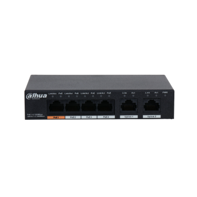 DH-PFS3006-4GT-60 4-портовый неуправляемый коммутатор с РоЕ DH-PFS3006-4GT-60 4-портовый неуправляемый коммутатор с РоЕ