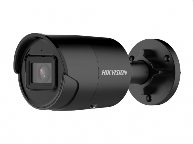DS-2CD2083G2-IU (2.8mm) BLACK 8 Мп цилиндрическая IP-камера AcuSense с фиксированным объективом