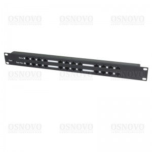 OSNOVO Midspan-12/P Пассивный PoE-инжектор Fast Ethernet на 12 портов OSNOVO Midspan-12/P Пассивный PoE-инжектор Fast Ethernet на 12 портов