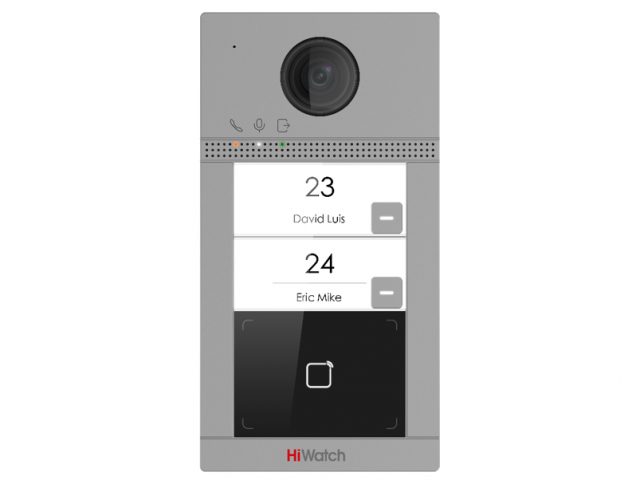 VDP-D4212W(B) 2Мп IP вызывная панель на двух абонентов с ИК-подсветкой до 3м и Wi-Fi