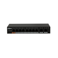 DH-PFS3010-8ET-96 8-портовый неуправляемый коммутатор с РоЕ
