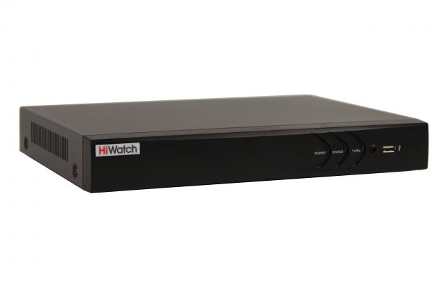 HiWatch DS-H304QA(C) 4-х канальный гибридный HD-TVI регистратор c технологией AoC