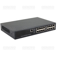 OSNOVO Midspan-8/150RGM Управляемый PoE-инжектор Gigabit Ethernet на 8 портов