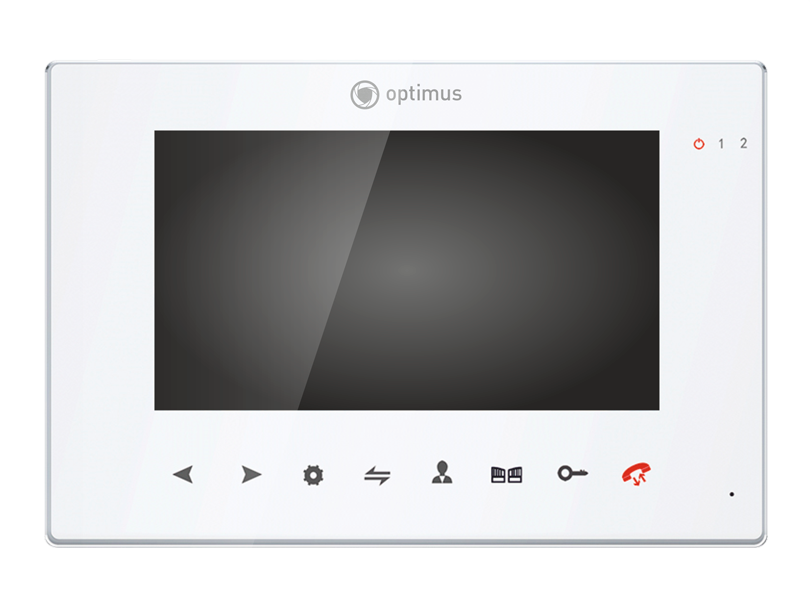 Optimus VMH-7.1 (белый) Видеодомофон