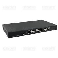 OSNOVO Midspan-12/180RGM Управляемый PoE-инжектор Gigabit Ethernet на 12 портов