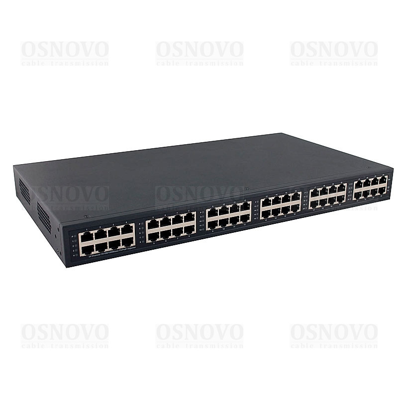 OSNOVO Midspan-24/370RG PoE-инжектор Gigabit Ethernet на 24 порта OSNOVO Midspan-24/370RG PoE-инжектор Gigabit Ethernet на 24 порта