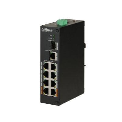 DH-PFS3211-8GT-120 8-портовый гигабитный неуправляемый коммутатор с РОЕ, уличное исполнение DH-PFS3211-8GT-120 8-портовый гигабитный неуправляемый коммутатор с РОЕ, уличное исполнение