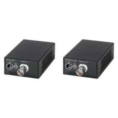 CA101VP без БП Комплект (передатчик + приёмник) для передачи Composite Video (до 960H/700ТВЛ) и питания по одному коаксиальному кабелю до 800м CA101VP без БП Комплект (передатчик + приёмник) для передачи Composite Video (до 960H/700ТВЛ) и питания по одному коаксиальному кабелю до 800м
