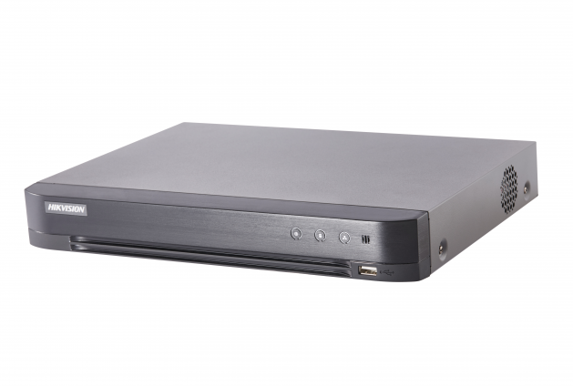 iDS-7204HQHI-M1/FA 4-канальный гибридный HD-TVI регистратор с технологией AcuSense и функцией распознавания лиц