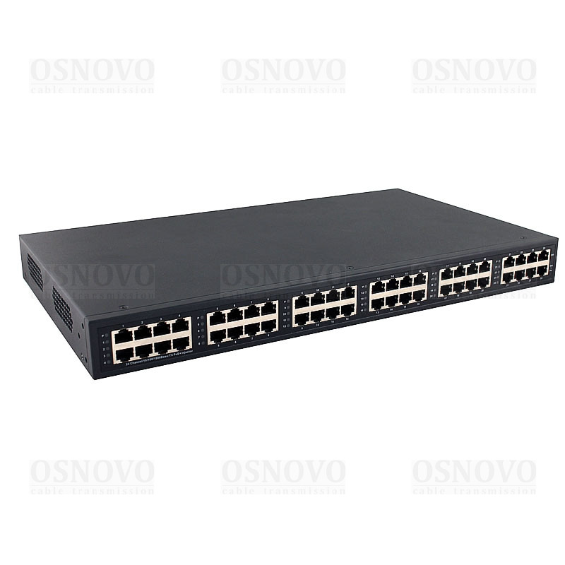 OSNOVO Midspan-24/370RGM Управляемый PoE-инжектор Gigabit Ethernet на 24 порта OSNOVO Midspan-24/370RGM Управляемый PoE-инжектор Gigabit Ethernet на 24 порта