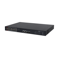 DH-PFS3220-16GT-190 16-портовый управляемый гигабитный коммутатор с PoE