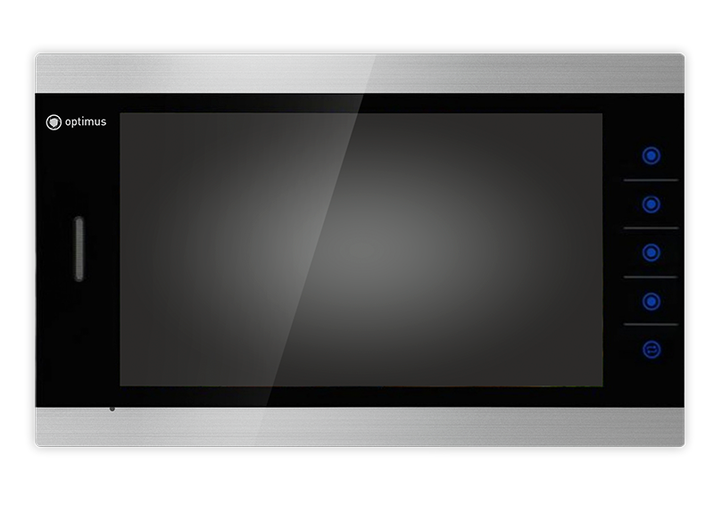 Optimus VM-10.1 (черный+серебро) Видеодомофон