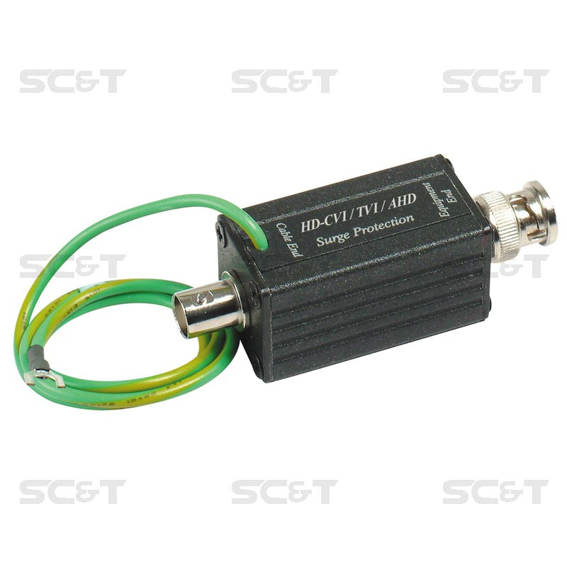 SC&T SP009 Устройство грозозащиты цепей видео HDCVI/HDTVI/AHD SC&T SP009 Устройство грозозащиты цепей видео HDCVI/HDTVI/AHD