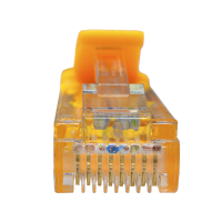 Патч-корд SUPRLAN U/UTP Cat.5e 4x2 26AWG (7x0.16mm) Cu LSZH желтый 2м
