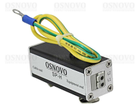OSNOVO SP-H Устройство грозозащиты цепей видео HDCVI/HDTVI/AHD одноканальное для кабеля витой пары