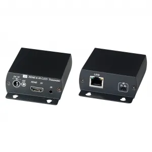 HE01SI Удлинитель HDMI и ИК сигнала управления по одному кабелю витой пары (CAT5e/6) до 40м (1080p, 60Гц, 24бит), до 70м (1080i/720p) HE01SI Удлинитель HDMI и ИК сигнала управления по одному кабелю витой пары (CAT5e/6) до 40м (1080p, 60Гц, 24бит), до 70м (1080i/720p)