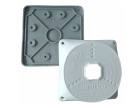 CamBox NX7-7777 WHT SET RUS монтажная коробка для камер видеонаблюдения