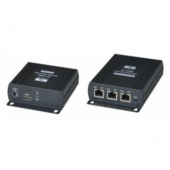 HE03L-4K Комплект (передатчик + приёмник) для передачи HDMI сигнала по одному кабелю витой пары HE03L-4K Комплект (передатчик + приёмник) для передачи HDMI сигнала по одному кабелю витой пары