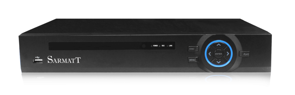 DSR-1614-H 16-канальный гибридный видеорегистратор