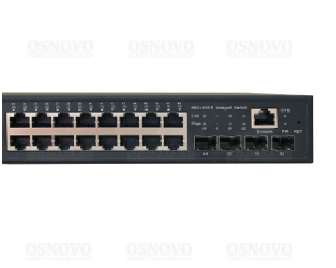 SW-74804/L Управляемый (L2+) коммутатор Gigabit Ethernet на 48 RJ45 PoE + 4 x GE SFP порта
