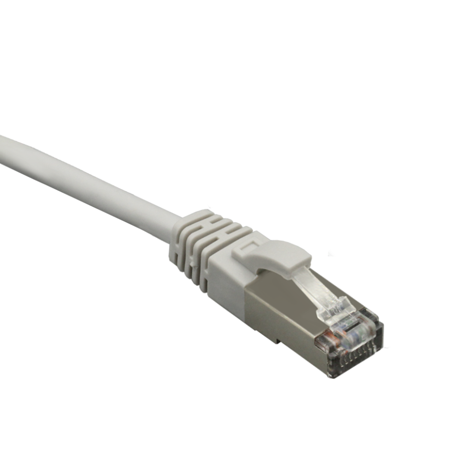 Патч-корд SUPRLAN FTP 6 4x2 24AWG (7x0.2mm) Cu LSZH серый 0,5м Патч-корд SUPRLAN FTP 6 4x2 24AWG (7x0.2mm) Cu LSZH серый 0,5м