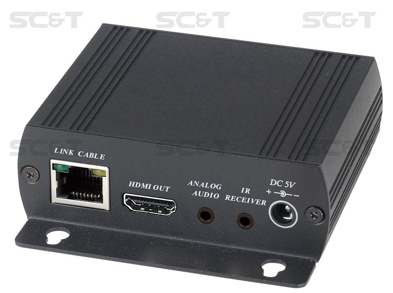 HE05BER Приёмник HDMI по Ethernet. Позволяет принимать HDMI (1.3b, до 1080p/24bit) + Analog Audio, до 150м (CAT5e), до 180м (CAT6) совместно с передатчиком HE05BT HE05BER Приёмник HDMI по Ethernet. Позволяет принимать HDMI (1.3b, до 1080p/24bit) + Analog Audio, до 150м (CAT5e), до 180м (CAT6) совместно с передатчиком HE05BT