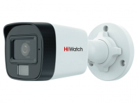 DS-T500A(B) (2.8mm) 3К (5Мп 16:9) уличная цилиндрическая HD-TVI камера с гибридной подсветкой EXIR/LED до 30/20м и встроенным микрофоном (AoC)