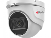 DS-T503A(B) (3.6mm) 3К (5Мп 16:9) уличная HD-TVI камера с гибридной подсветкой EXIR/LED до 30/20м и встроенным микрофоном (AoC)