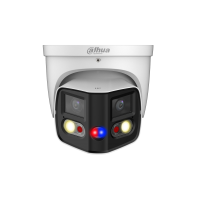DH-IPC-PDW3849P-A180-E2-AS-PV-0280B Уличная купольная IP-видеокамера с ИИ и активным сдерживанием