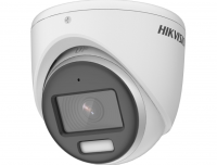 DS-2CE70DF3T-MFS (2.8mm) 2Мп уличная купольная HD-TVI камера с LED подсветкой до 20м и встроенным микрофоном (AoC)