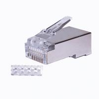 Коннекторы 8P8C FTP Cat.6 3U (RJ-45) (100 pcs)