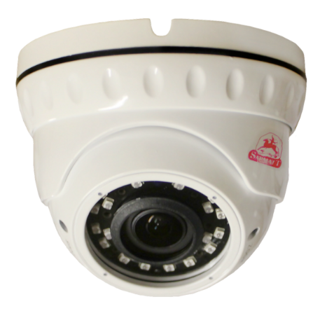SR-S130V2812IRH Вандалозащищенная AHD/TVI/CVI/CVBS видеокамера с ИК подсветкой