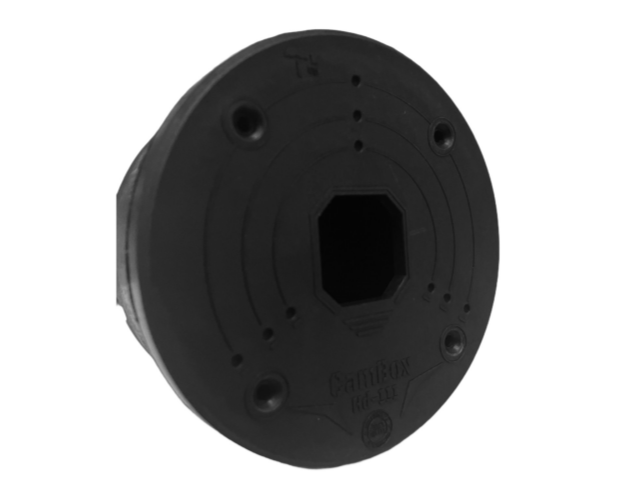 CamBox HD-111 BLK монтажная коробка для камер видеонаблюдения CamBox HD-111 BLK монтажная коробка для камер видеонаблюдения