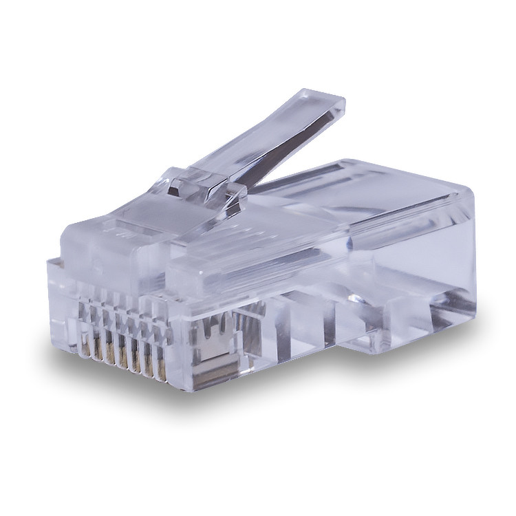 Коннекторы 8P8C UTP Cat.5e 3U (RJ-45) (100 pcs) Коннекторы 8P8C UTP Cat.5e 3U (RJ-45) (100 pcs)