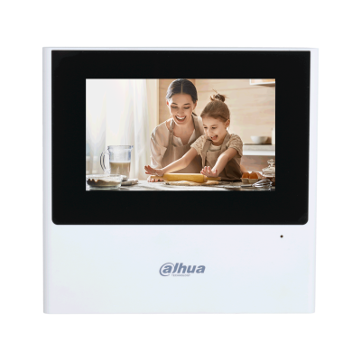 DHI-VTH2611L-WP Видеодомофон IP 4.3 дюймовый с WiFi 2.4ГГц, черный DHI-VTH2611L-WP Видеодомофон IP 4.3 дюймовый с WiFi 2.4ГГц, черный