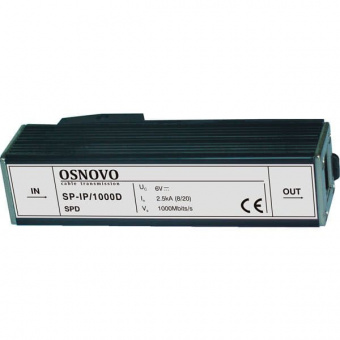 SP-IP/1000D Устройство грозозащиты для локальной вычислительной сети (скорость до 1000 Мб/с) SP-IP/1000D Устройство грозозащиты для локальной вычислительной сети (скорость до 1000 Мб/с)