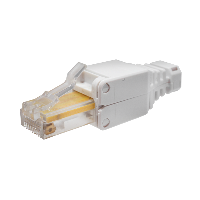 Коннектор 8P8C UTP Cat.5e (RJ-45) безынструментальный Коннектор 8P8C UTP Cat.5e (RJ-45) безынструментальный