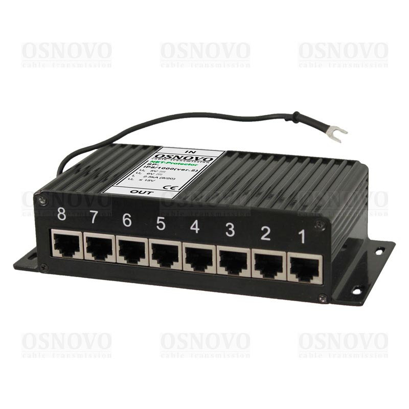 SP-IP8/1000 (ver.2) Устройство грозозащиты для локальной вычислительной сети SP-IP8/1000 (ver.2) Устройство грозозащиты для локальной вычислительной сети
