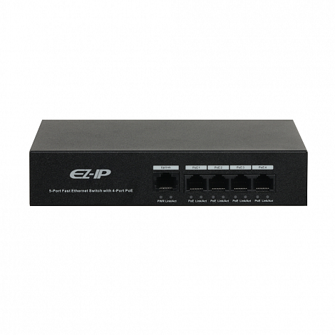 EZ-354ET-36 4 портовый РоЕ коммутатор неуправляемый EZ-354ET-36 4 портовый РоЕ коммутатор неуправляемый