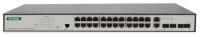 Tantos TSn-24P28UM 26 портовый гигабитный управляемый PoE Ethernet коммутатор