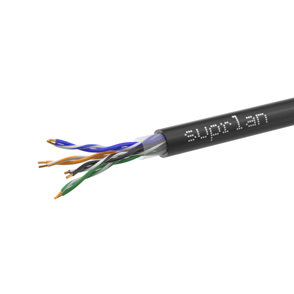 Кабель SUPRLAN Median UTP Cat.5e 4x2xAWG24 Cu PE Outdoor 305м