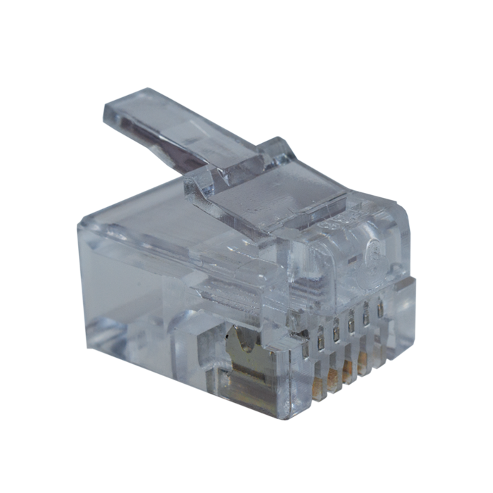 Коннекторы 6P6C (RJ-11) (100 pcs) Коннекторы 6P6C (RJ-11) (100 pcs)