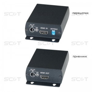 HE01C Комплект (передатчик HE01CT + приёмник HE01CR) для передачи сигналов HDMI по коаксиальному кабелю HE01C Комплект (передатчик HE01CT + приёмник HE01CR) для передачи сигналов HDMI по коаксиальному кабелю
