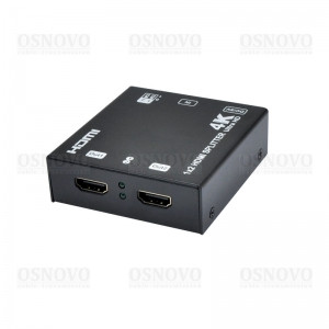 OSNOVO D-Hi102/1 Разветвитель HDMI (1вх./2вых.) OSNOVO D-Hi102/1 Разветвитель HDMI (1вх./2вых.)