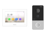 DS-D100IKWF(B) Комплект IP видеодомофона (вызывная панель + монитор)